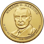 STATI UNITI - 2014 - 1 $ Presidenti: Warren Gamaliel Harding - Zecca D FDC