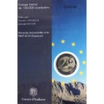 ANDORRA - 2014 - 2 € 20° nel Consiglio d'Europa - FDC in blister