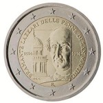 SAN MARINO - 2014 - 2 € 500° della morte di Donato Bramante - FDC in folder