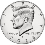 STATI UNITI - 2014 - 50 c. Kennedy - Zecche D e P FDC