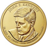 STATI UNITI - 2015 - 1 $ Presidenti: John Fitzgerald Kennedy - Zecca D FDC