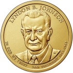 STATI UNITI - 2015 - 1 $ Presidenti: Lyndon Baines Johnson - Zecca D FDC