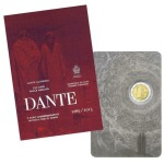 SAN MARINO - 2015 - 2 € 750° della nascita di Dante Alighieri - FDC in folder
