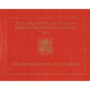 VATICANO - 2015 - 2 € Incontro mondiale delle famiglie, Philadelphia - FDC in folder