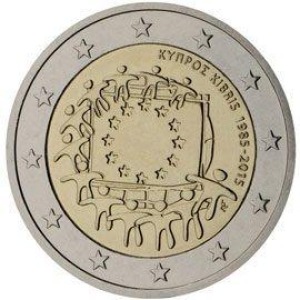 CIPRO - 2015 - 2 € 30° della Bandiera dell'UE - Rotolino