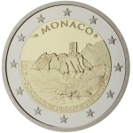 MONACO - 2015 - 2 € 800° della Fortezza sulla rocca - PROOF in cofanetto