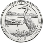 STATI UNITI - 2015 - 25 c. Parchi: Bombay Hook National Wildlife Refuge (Delaware) - Zecca S FDC