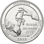 STATI UNITI - 2015 - 25 c. Parchi: Saratoga National Historical Park (New York) - Zecca S FDC