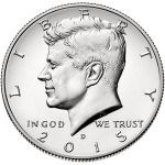 STATI UNITI - 2015 - 50 c. Kennedy - Zecche D e P FDC