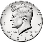 STATI UNITI - 2015 - 50 c. Kennedy - Zecche D e P FDC