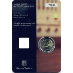 ANDORRA - 2016 - 2 € 25° della Radio e Televisione di FDC in blister