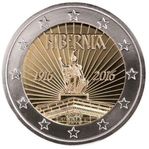 IRLANDA - 2016 - 2 € 100° della Rivolta di Pasqua - Sacchetto