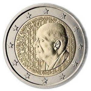 GRECIA - 2016 - 2 € 120° della nascita di Dimitri Mitropoulos - Rotolino