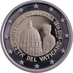 VATICANO - 2016 - 2 € 200° della Gendarmeria Vaticana - FDC in folder
