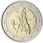 VATICANO - 2016 - 2 € Giubileo della Misericordia - FDC in folder