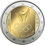 BELGIO - 2016 - 2 € Olimpiadi di Rio 2016 - FDC in coin card (versione olandese)