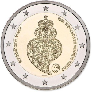 PORTOGALLO - 2016 - 2 € Olimpiadi di Rio 2016 - Rotolino