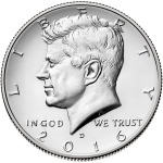 STATI UNITI - 2016 - 50 c. Kennedy - Zecche D e P FDC