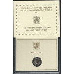 VATICANO - 2017 - 2 € 1950° del Martirio di San Pietro e San Paolo - FDC in folder