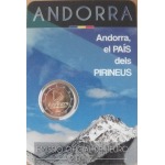ANDORRA - 2017 - 2 € Andorra, il Paese dei Pirenei - FDC in blister
