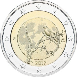 FINLANDIA - 2017 - 2 € Natura finlandese - Rotolino