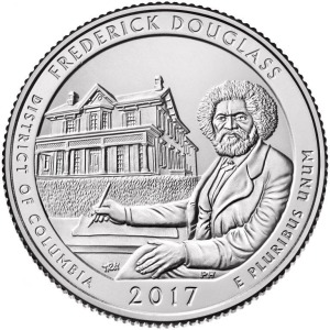 STATI UNITI - 2017 - 25 c. Parchi: Frederick Douglass National Historic Site (Columbia) - Zecca S FDC