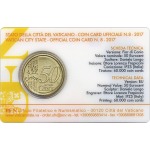 VATICANO - 2017 - Coin Card N° 8: Papa Francesco con 50 c. - 1 moneta FDC