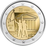 BELGIO - 2018 - 2 € 50° degli avvenimenti del Maggio 1968 in Belgio - FDC in coin card (versione francese)