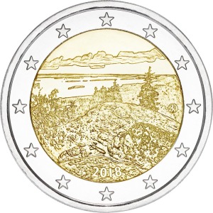 FINLANDIA - 2018 - 2 € Parco Nazionale di Koli - Rotolino