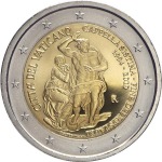 2019 2 Euro 25° del restauro della Cappella Sistina Vaticano