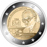 BELGIO - 2019 - 2 € 25° dell'Istituto Monetario Europeo - FDC in coin card (versione francese)