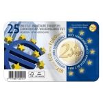 BELGIO - 2019 - 2 € 25° dell'Istituto Monetario Europeo - FDC in coin card (versione olandese)