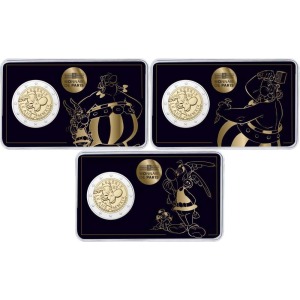 FRANCIA - 2019 - 2 € 60° di Asterix (immagine casuale) - BU in coin card