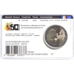 FRANCIA - 2019 - 2 € 60° di Asterix (immagine casuale) - BU in coin card