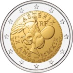 FRANCIA - 2019 - 2 € 60° di Asterix (immagine casuale) - BU in coin card