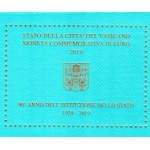 VATICANO - 2019 - 2 € 90° Fondazione dello Stato della Città del Vaticano - FDC in folder