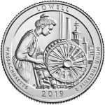 STATI UNITI - 2019 - 25 c. Parchi: Lowell National Historical Park (Massachusetts) - Zecca D FDC