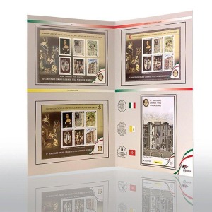 ITALIA, S.M.O.M., VATICANO - 2019 - 50° del Comando dei Carabinieri per la Tutela del Patrimonio Culturale - 1 folder (E.C. tra Italia, Vaticano, S.M.O.M.)