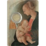 2020 2 Euro 500° della morte di Raffaello Sanzio FDC in folder San Marino interno