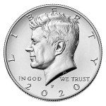 2020 50 c. Kennedy P USA