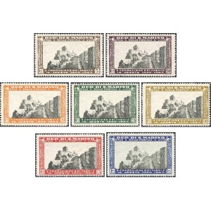 SAN MARINO - 1935 - 12° del Fascio di San Marino - 7 v.