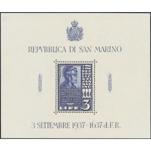 SAN MARINO - 1938 - Inaugurazione del busto di Abraham Lincoln - 2 BF