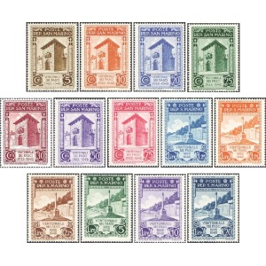 SAN MARINO - 1943 - 20° del Fascio di San Marino (non emessi) - 13 v.