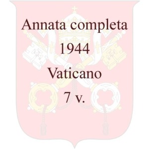 VATICANO - 1944 - Annata completa - 7 v.
