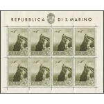 SAN MARINO - 1944 - Pro case popolari + Posta Aerea - 2 BF