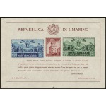 SAN MARINO - 1945 - 50° del Palazzo del Governo (Giosuè Carducci) - 2 BF