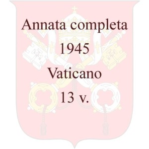 VATICANO - 1945 - Annata completa - 13 v.