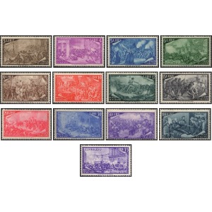 ITALIA - 1948 - 100° del Risorgimento + Espresso - 13 v.