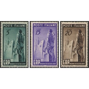 ITALIA - 1949 - ERP - 3 v.
