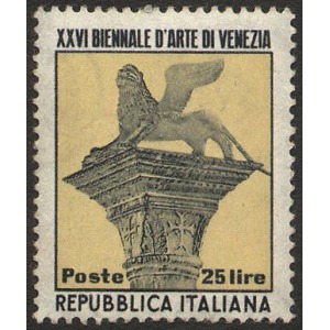 ITALIA - 1952 - 26° Biennale di Venezia - 1 v.